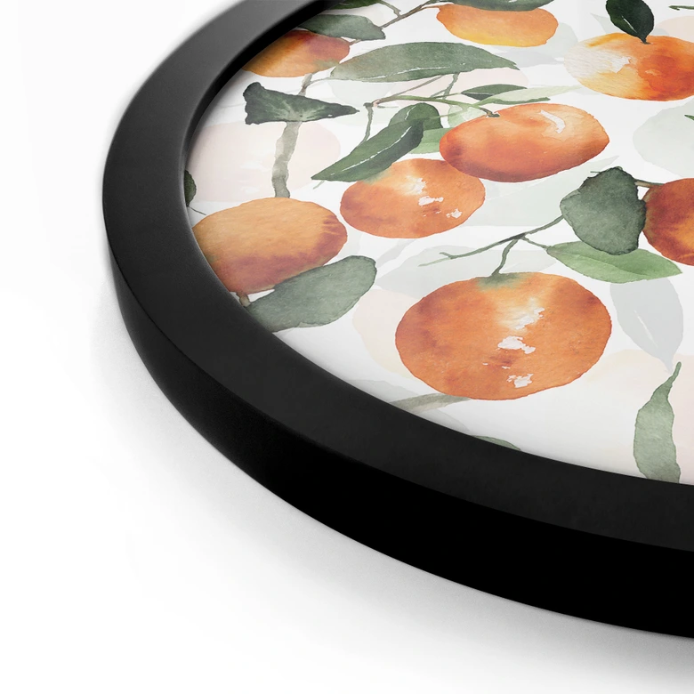 Poster Mandarines fruitées - UN Designs 