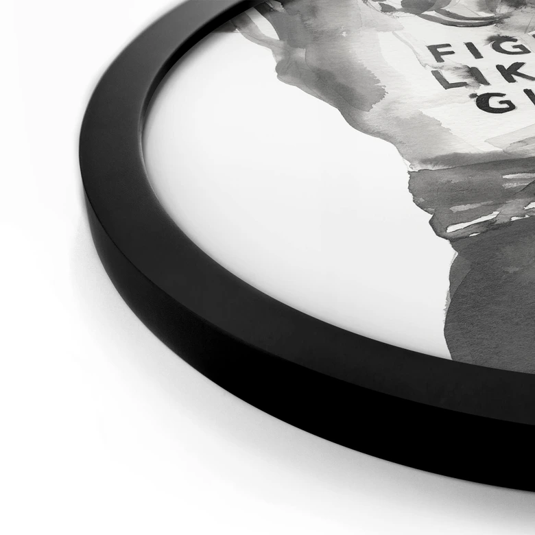 Plakat Verbaan - Fight like a Girl - Round 