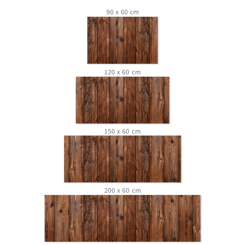 Zelfklevende Keukenachterwand Houten Paneel Look 