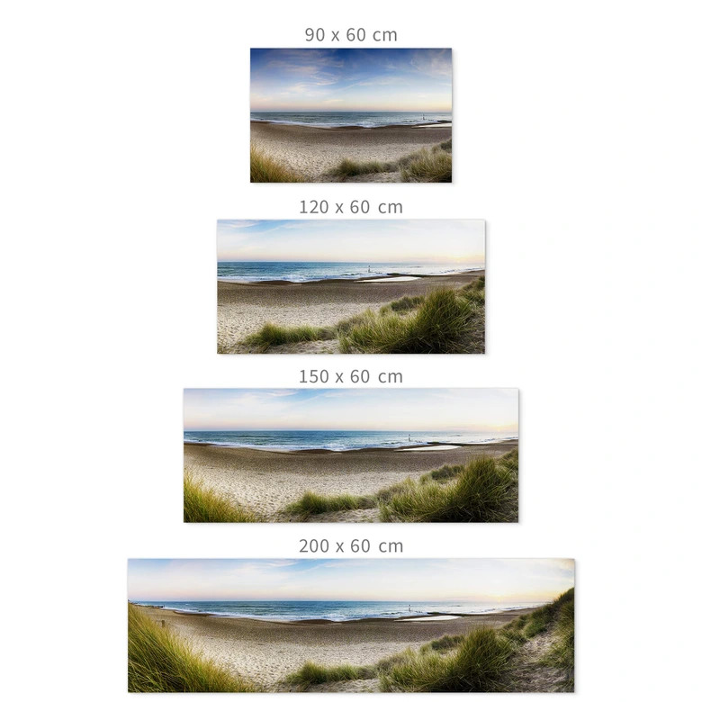 Zelfklevende Keukenachterwand Strandpanorama 