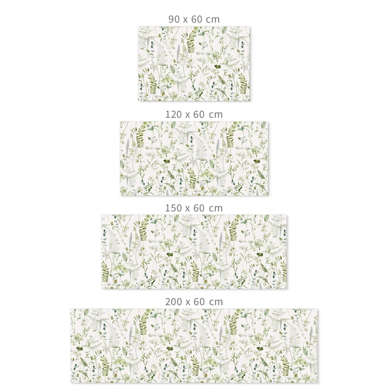 Self-adhesive ktichen panel Herbs and wildflowers - UN Designs 