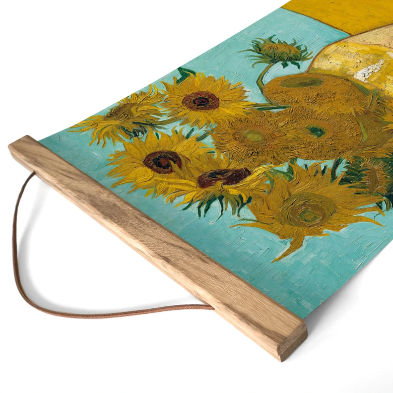 Stoffbild Sonnenblumen - Van Gogh 