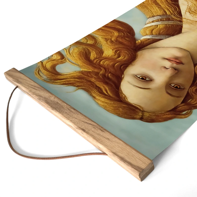 Textil poster Porträtt av Venus - Inspirerad av Botticelli 