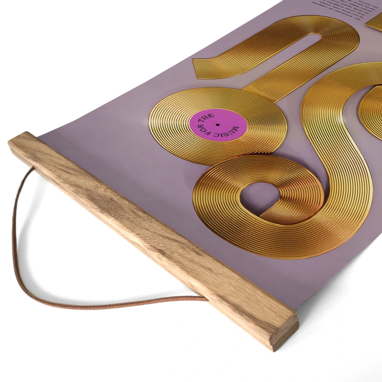 Stoffbild Soul trifft auf Vinyl - Musik für die Seele - Harrison 