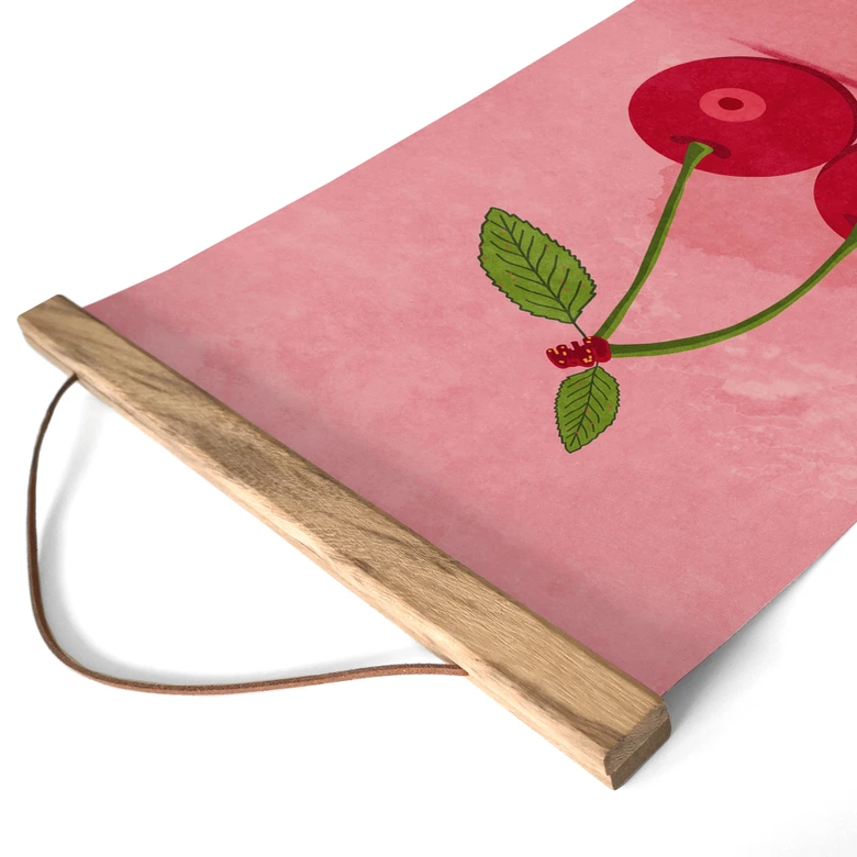 Stoffbild Sinnliche Kirschen - Oltmanns 