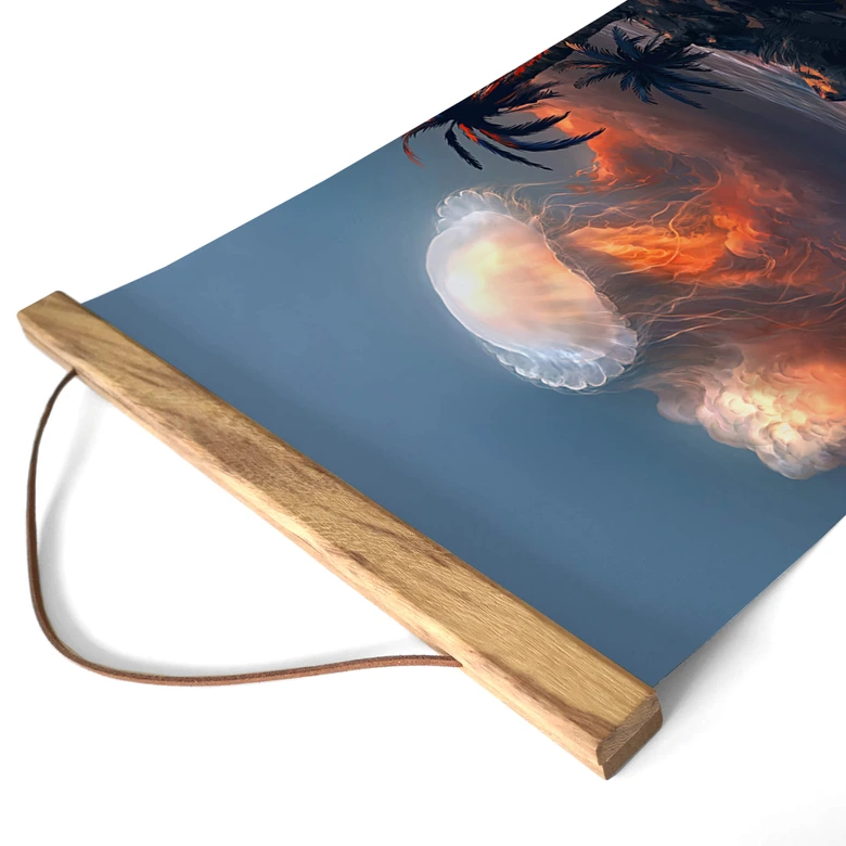 Tekstil plakat aerroscape - Atlanterhavsø 