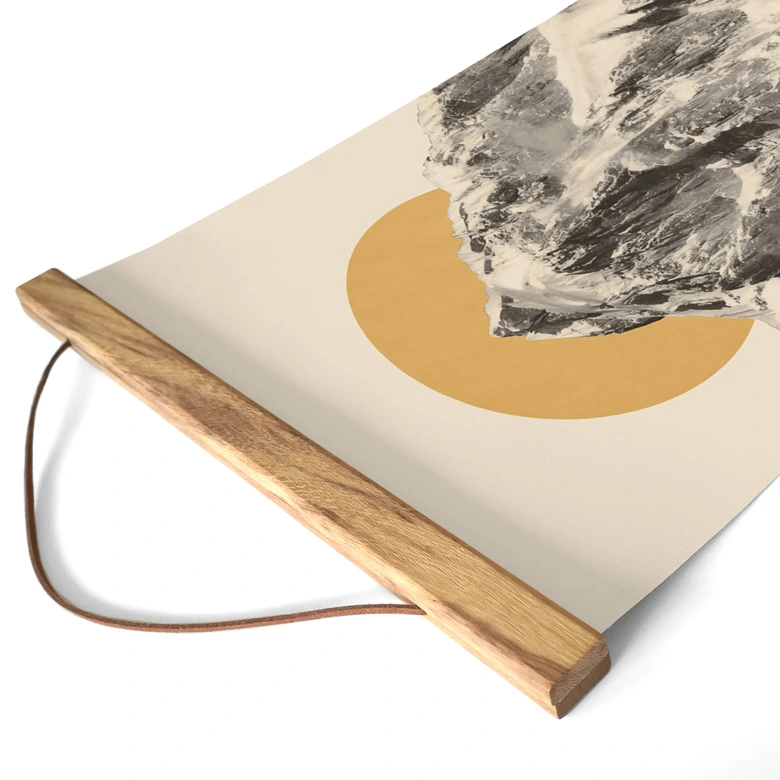 Tekstil plakat Bodart - Sun and Mountain 