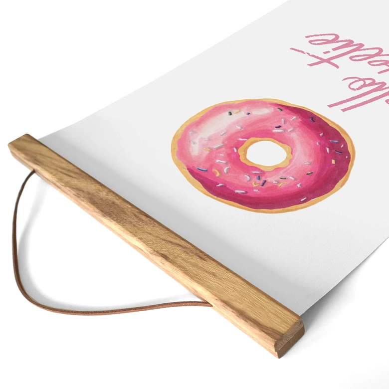 Stoffbild Donuts - Hello Sweetie 