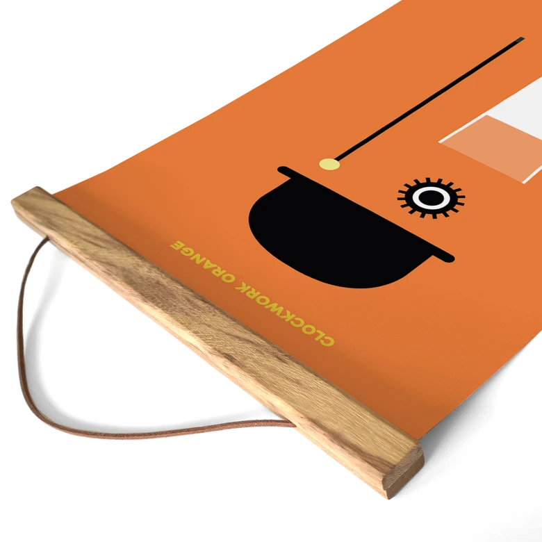 Stoffbild Inspiriert vom Film "Clockwork Orange" - Gomes 