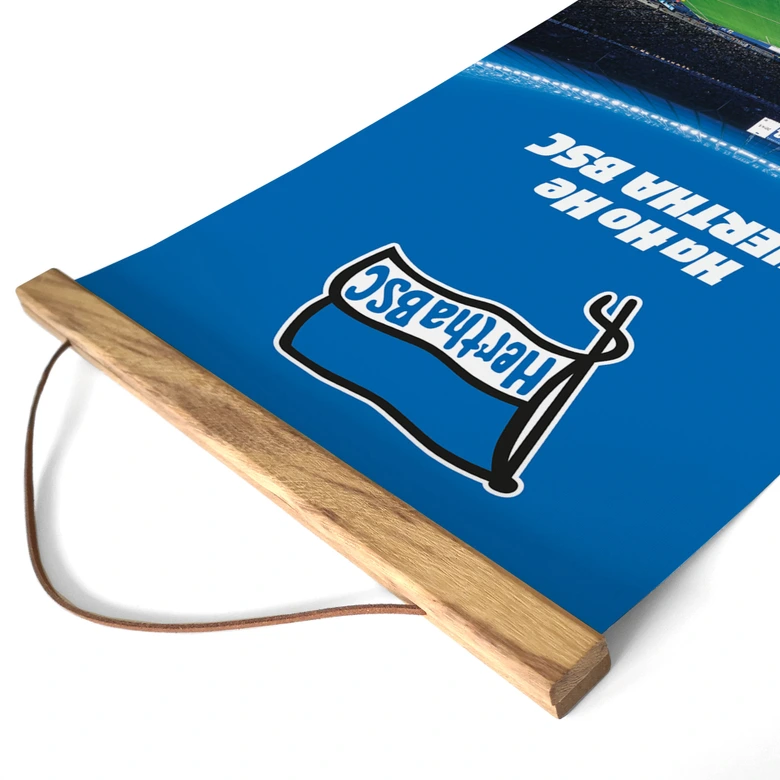 Textielposter Hertha BSC - HaHoHe 