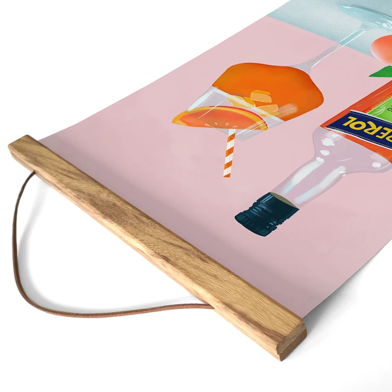 Stoffbild Aperol Spritz - Lizde 