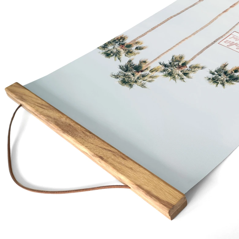 Stoffbild Palmen am Hotel Aloha - Sisi & Seb 