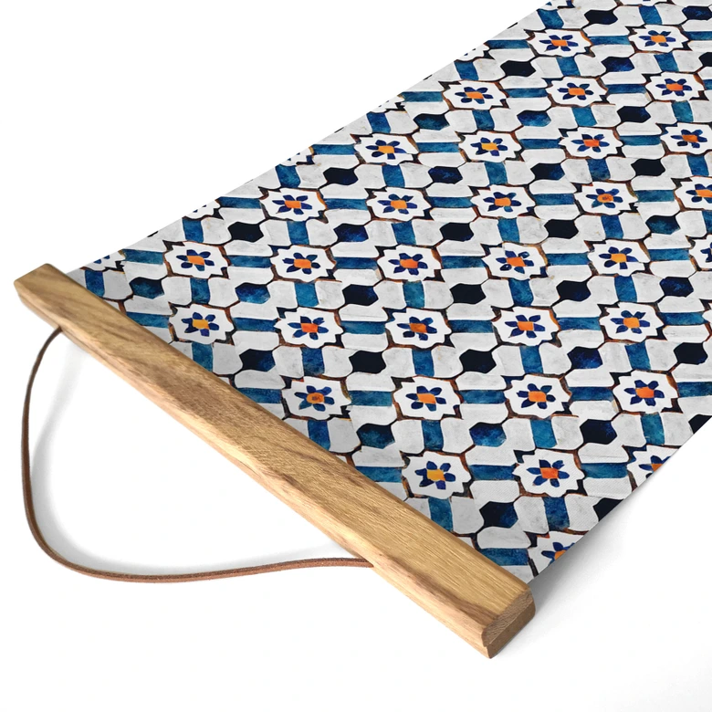 Muestra geométrica con flores - Treechild - Panorama 