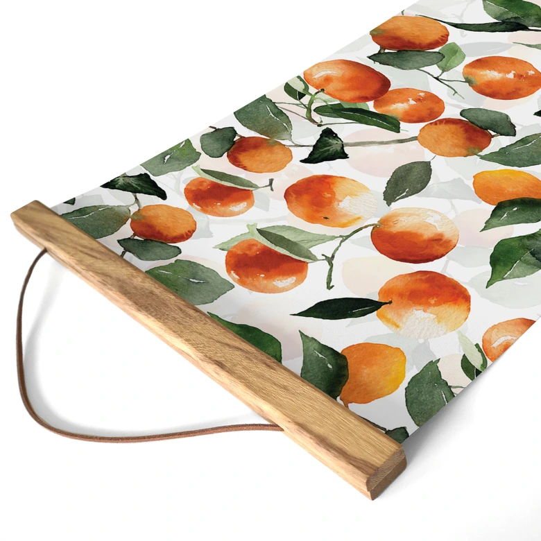 Tekstil plakat Frugtagtige mandariner - UN Designs 