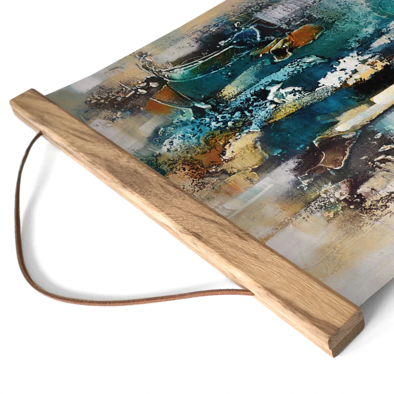 Stof afbeelding Abstracte beelden - Fedrau - Vierkant 