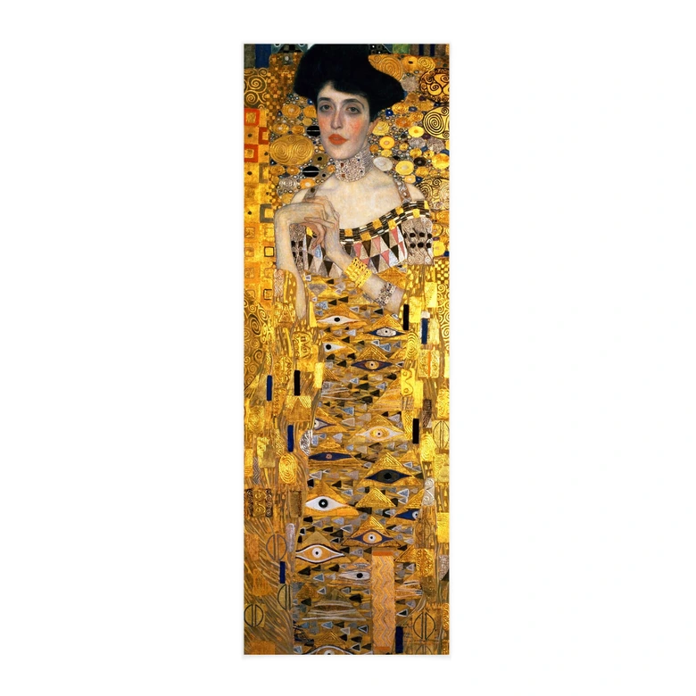 Stoffbild Klimt - Bildnis der Adele Bloch-Bauer - Panorama 