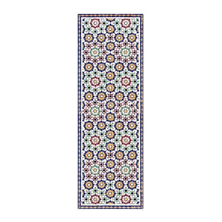 Stoffbild Orientalische Kacheln 01 - Panorama 