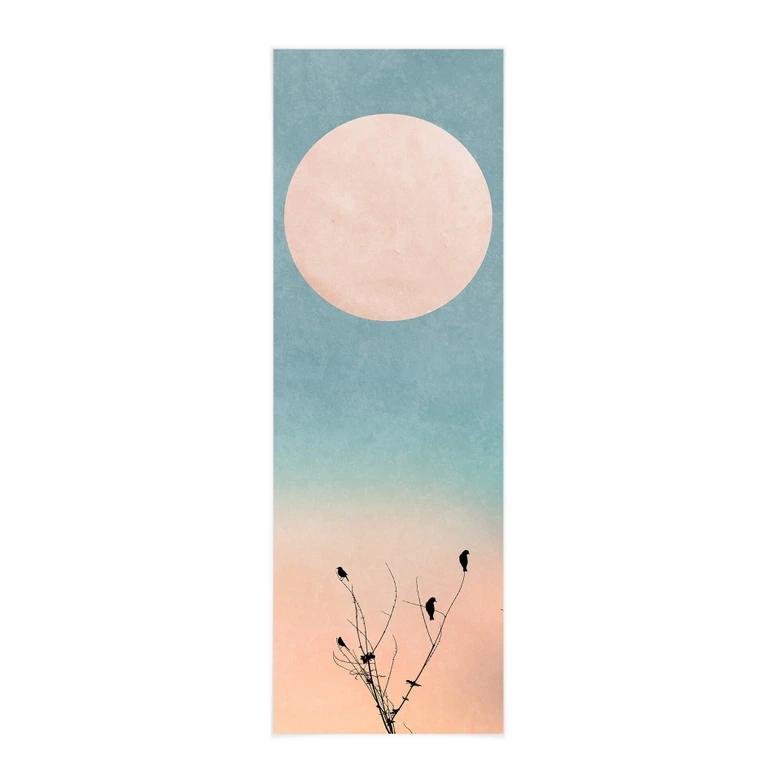 Tekstil plakat Kubistika - Varm morgen - Panorama 