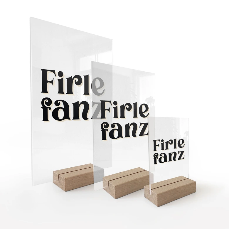 Tischaufsteller Firlefanz 