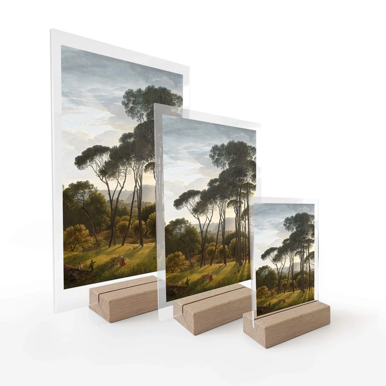 Acrylglas Tafeldecoratie Voogd - Parasoldennen 