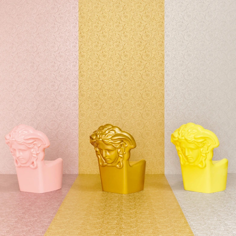 Versace Papier peint de designer -  argent, Gris 