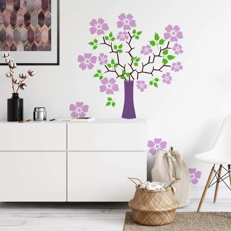 Sticker mural - Set Fleurs #09 