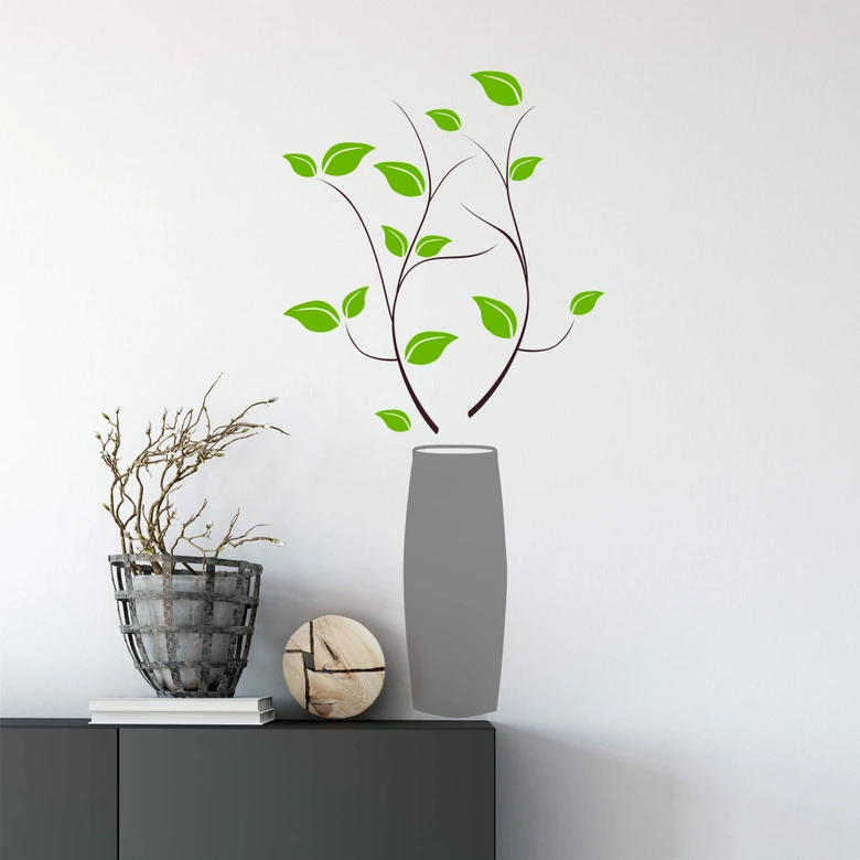 Vase 07 Wall sticker 