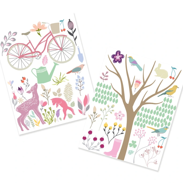 Wandtattoo Im Garten Mega Pack XXL - 95-teilig 