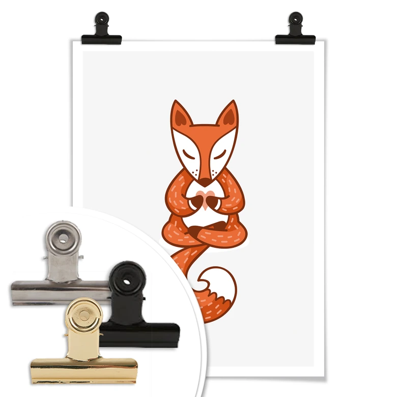 Poster - Yoga-Fuchs 02 