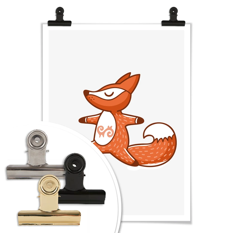 Poster - Yoga-Fuchs 03 