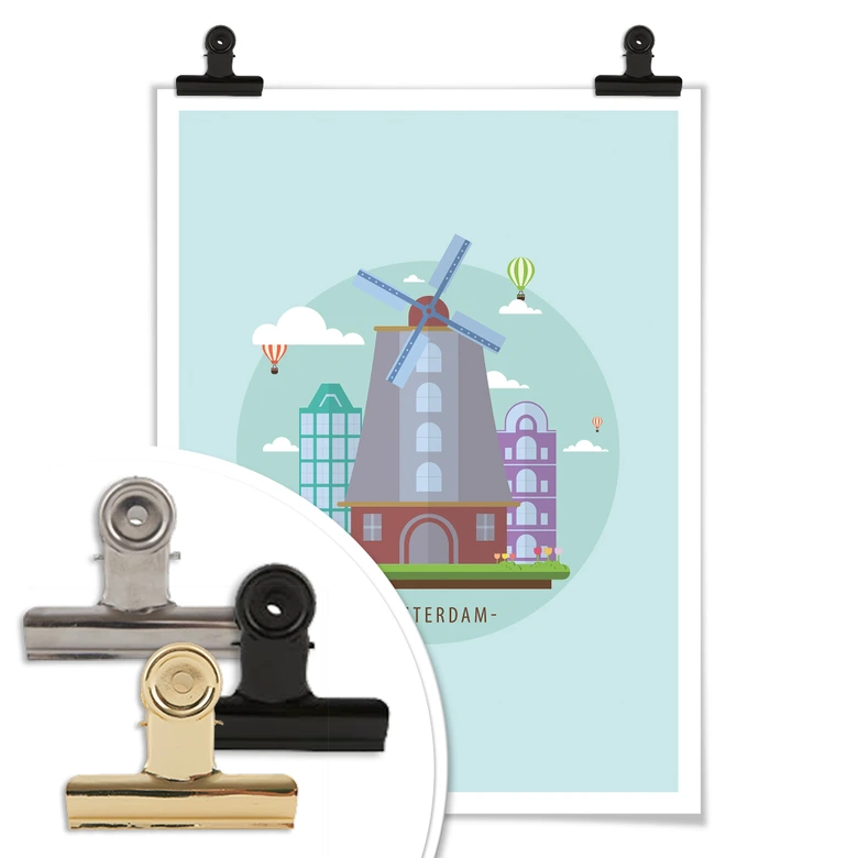 Poster - Visit Amsterdam 