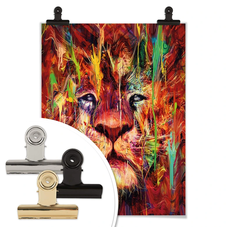 Poster Nicebleed - Lion Red 