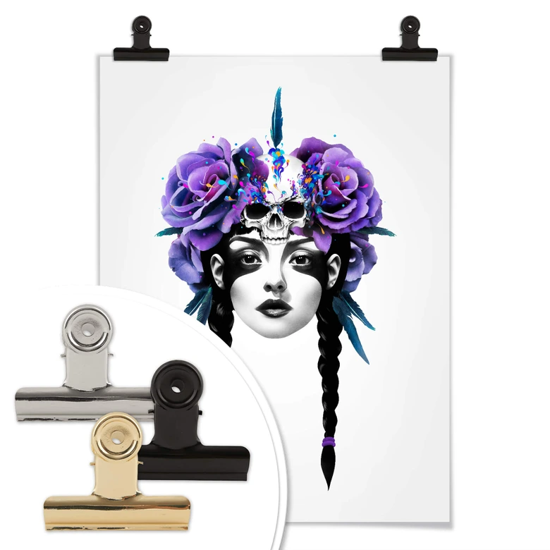 Poster Ireland - New Way Warrior - Totenkopf 
