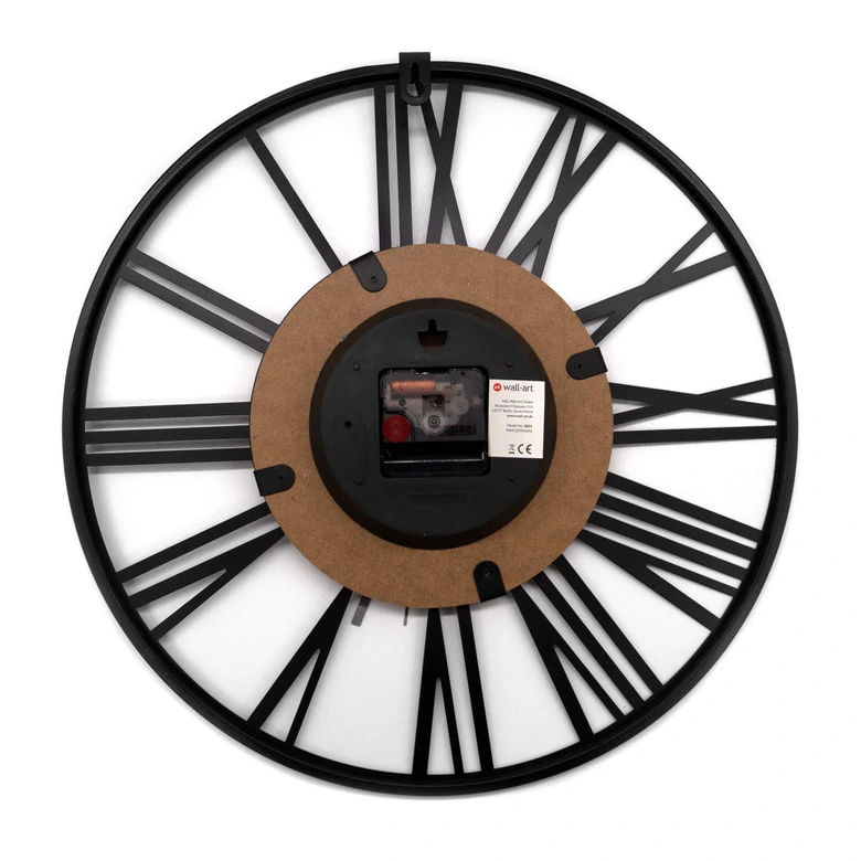 Horloge murale moderne avec chiffres romains Ø40 cm 