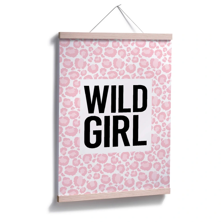 Poster Leopard - Wild Girl 