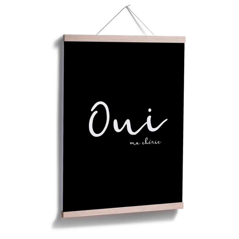 Poster Oui ma chérie 