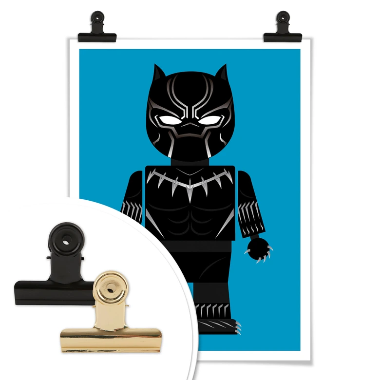 Poster Gomes - Black Panther leksak 