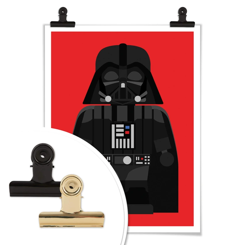 Plakat Gomes - zabawka Darth Vader 