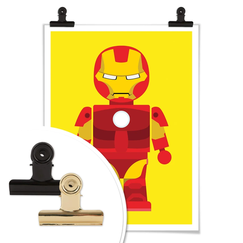 Poster Gomes - Iron Man leksak 