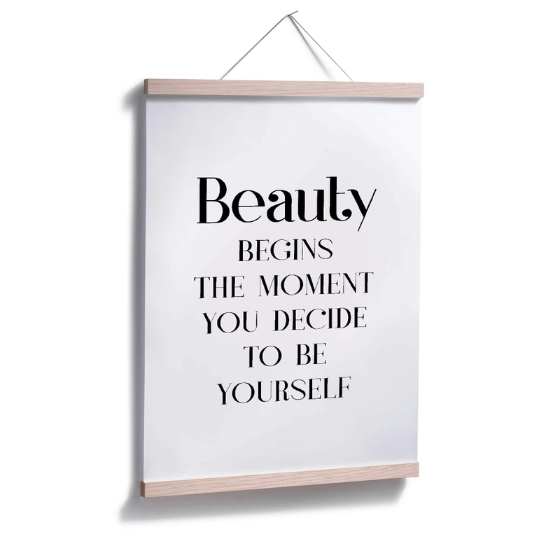 Poster Beauty - be yourself 