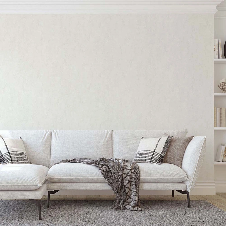 Metal optic wallpaper, metallic wallpaper Fashion for Walls 4 by Guido Maria Kretschmer cream 