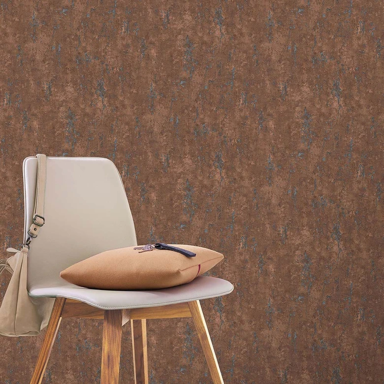 Metalloptiktapete, Metallictapete Fashion for Walls 4 von Guido Maria Kretschmer bronze 