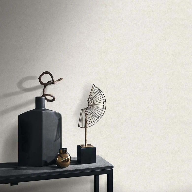 Unitapete glitzernd, Vliestapete Fashion for Walls 4 von Guido Maria Kretschmer creme 