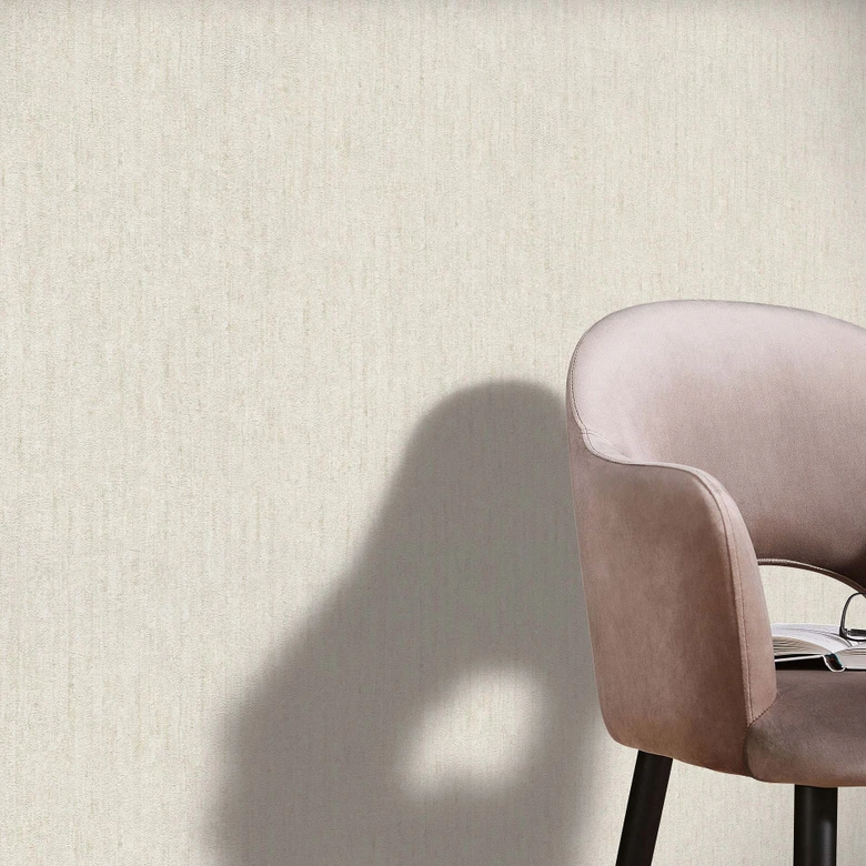 Vliestapete, Unitapete Secret Garden beige 