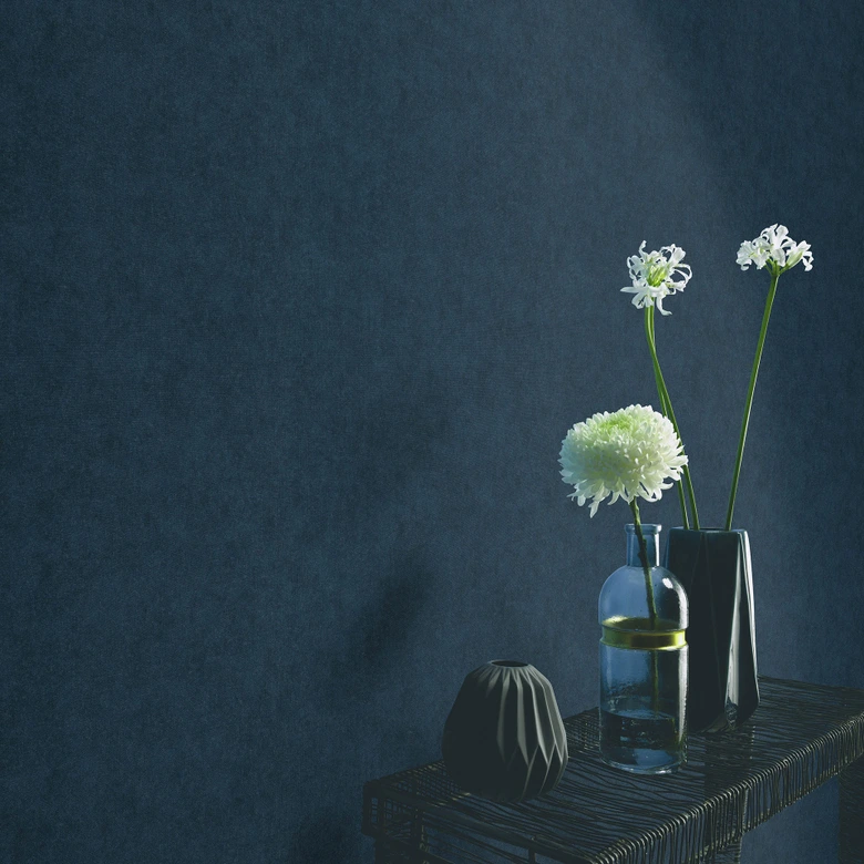 Tapeta jednostkowa Elysium ciemnoniebieska 