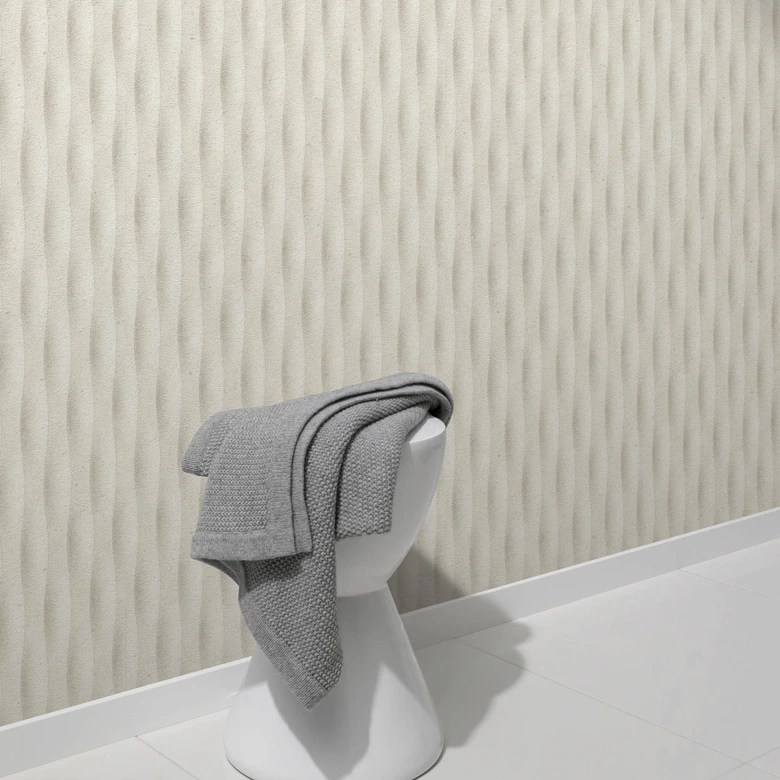 Guido Maria Kretschmer Papier peint graphique Concrete Illusion Fashion for Walls 5 taupe clair 