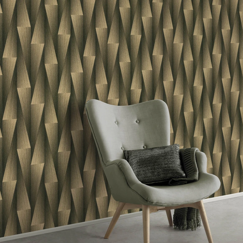 Guido Maria Kretschmer graphic wallpaper Shift Fashion for Walls 5 black 