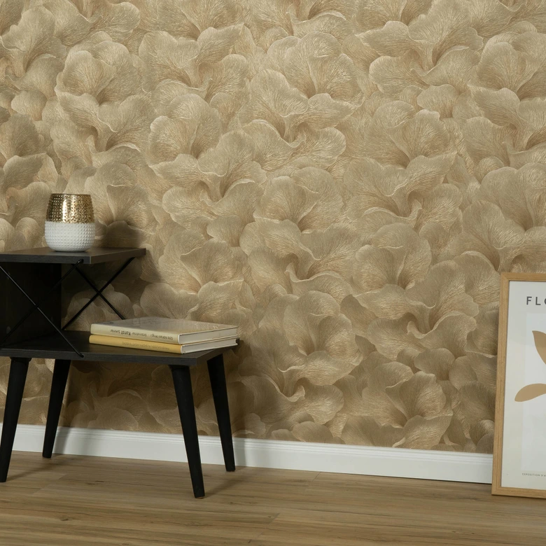 Guido Maria Kretschmer papel pintado motivo floral Floral Glow Fashion para pared 5 oro 