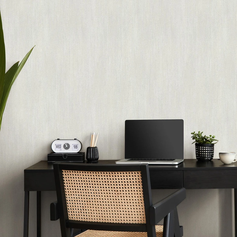 Vliestapete, Unitapete Cameo helltaupe 