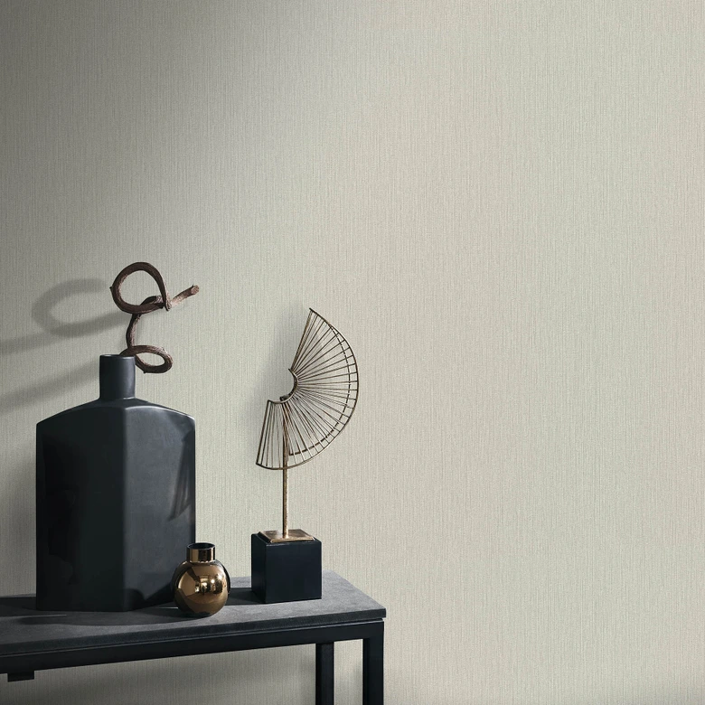 Guido Maria Kretschmer unit wallpaper Echo & Soft Loom Fashion for Walls 5 light taupe 